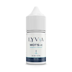 Lyvia MOTS-c research peptide, 30 mL bottle